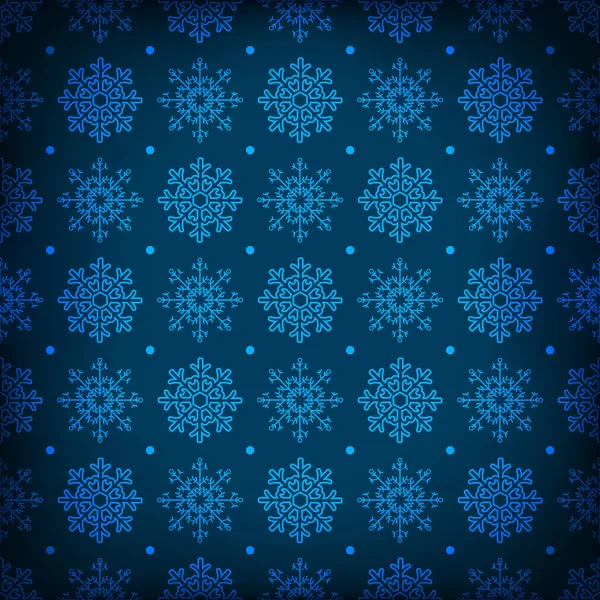 Snowflake mönster - Snowflake vektor mönster. Jul och nyår tema — Stock vektor