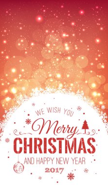 Noel ve yeni yıl kar taneleri, ışık, tatil zemin üzerine yazım yıldız. Vektör çizim. Noel kartı