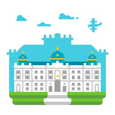 Düz Viyana Hofburg Tasarla 