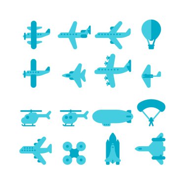Düz tasarım uçak kümesi