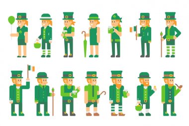 Aziz Patrick günü insanlar