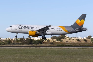 Condor Airbus A320 son yaklaşım