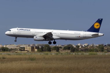 Frankfurt gelen Lufthansa uçağı