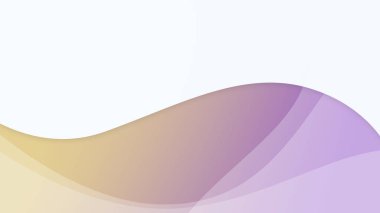 Renkli gradyan arka planı olan eğrisi şekil