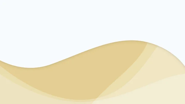 Altın renkli gradyan arka planı olan eğrisi şekil