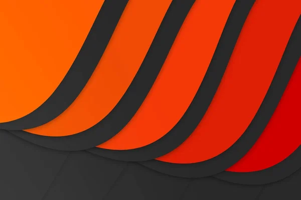 Orange Farbe Ton Schattierung Kurve Präsentation Hintergrund — Stockfoto
