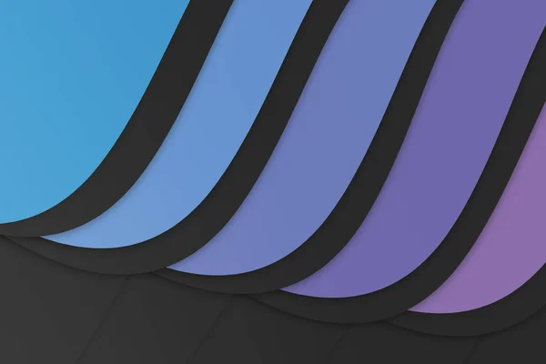 Lila Farbe Ton Schattierung Kurve Präsentation Hintergrund mit Kopierraum — Stockfoto