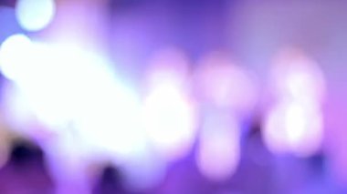 soyut bokeh aydınlatma Kamera Mercek Bulanıklığı dize ışıkla konser Sahne Alanı'nda.