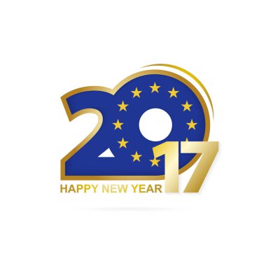 Yıl 2017 Avrupa Birliği bayrağı desenli.