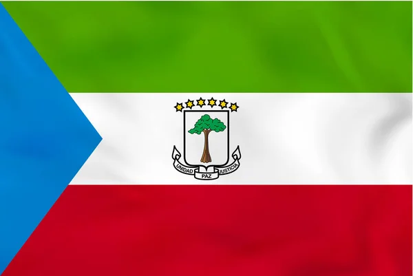 Флагом Экваториальной Гвинеи. Фоновая текстура флага Экваториальной Гвинеи . — стоковый вектор
