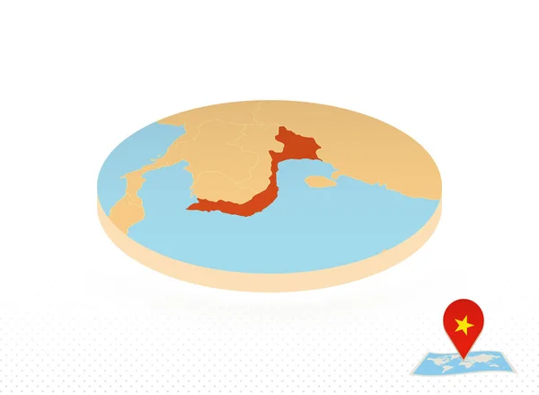 Vietnam Map Dot Vector Art Stock Images Depositphotos