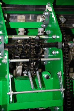 Tarım makine detayını.