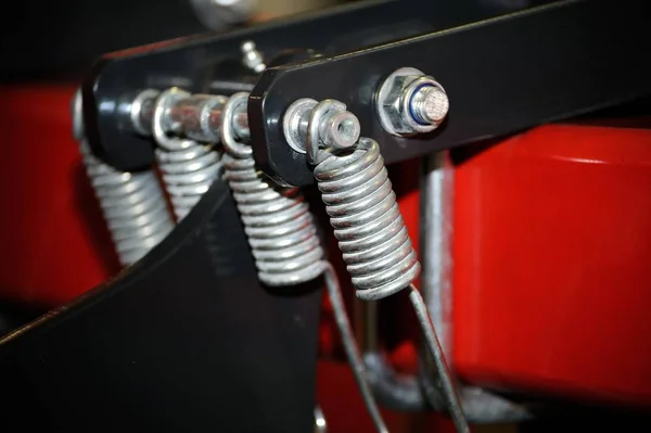 Detail van landbouw machine. — Stockfoto