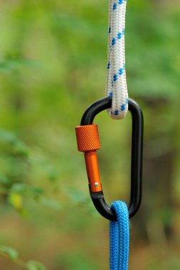 çantanıza tırmanma yakın çekim.