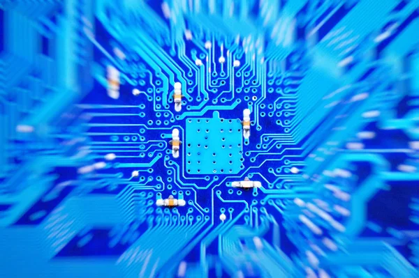 Electronic circuit board . — Stock Photo, Image