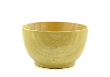 Beyaz arka planda Woodbowl.