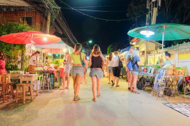 Tayland - 11 Ekim, 2016:All yabancı turistler onlar zevk 