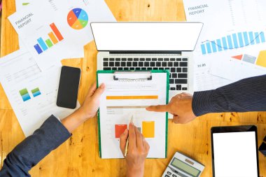 Kalem ve grafiği el ile konuşmak kurumsal iş analiz. L