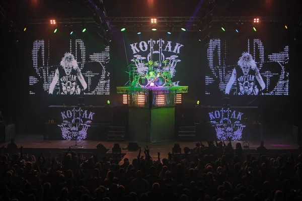 Dnjepropetrovsk, Oekraïne - oktober 31, 2012: Scorpions-rockband — Stockfoto