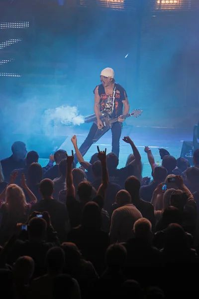 Dnjepropetrovsk, Oekraïne - oktober 31, 2012: Scorpions-rockband — Stockfoto