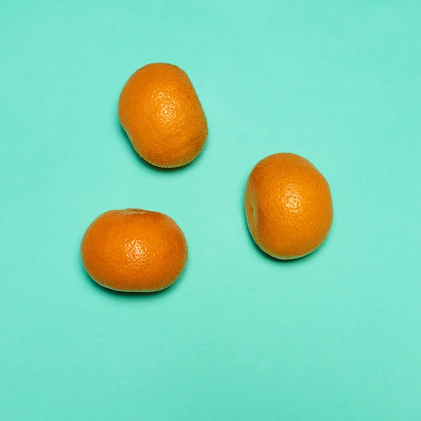 Primer plano de las mandarinas frescas — Foto de Stock