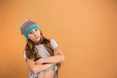 Genç kız üzgün yüz