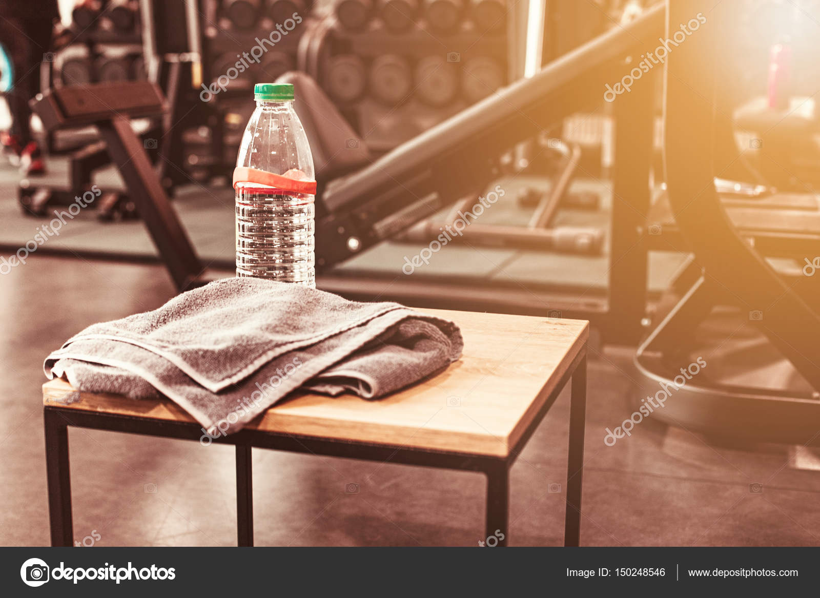 Resumen blur fitness gimnasio fondo — Foto de stock © vova130555@gmail