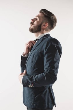 Şık yakışıklı genç adam portresi