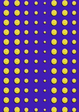 Mavi arka plan üzerinde kiraz çilek seamless modeli