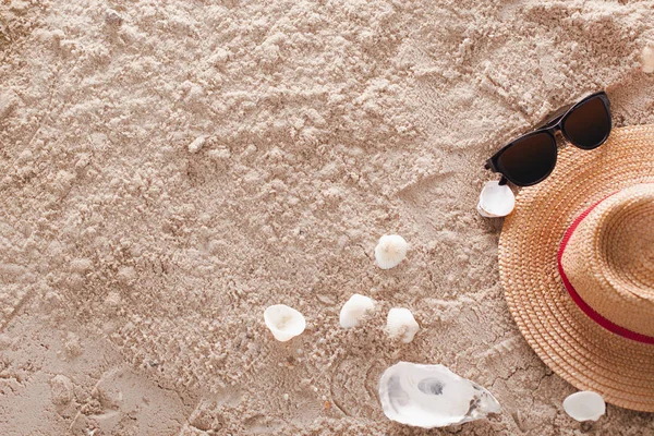 La spiaggia tropicale sabbiosa astratta — Foto Stock