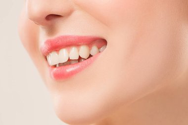 Güzel kız yüzü. Mükemmel cilt