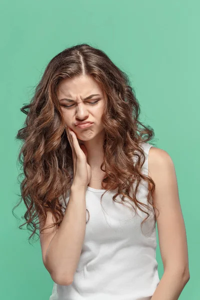 The portrait of disaffected woman — Stock Photo, Image