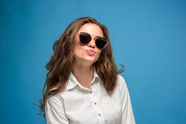 The portrait of disaffected woman