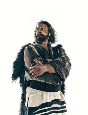 Aktör olarak makyaj, fakir bir adam