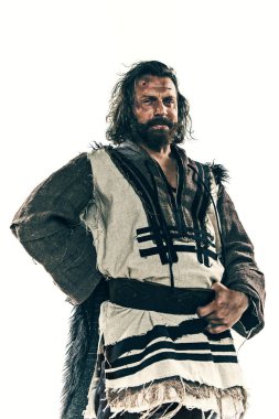 Aktör olarak makyaj, fakir bir adam