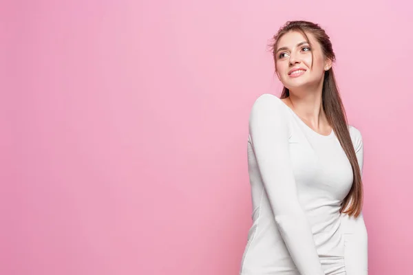 Las jóvenes mujeres retratan con emociones felices —  Fotos de Stock