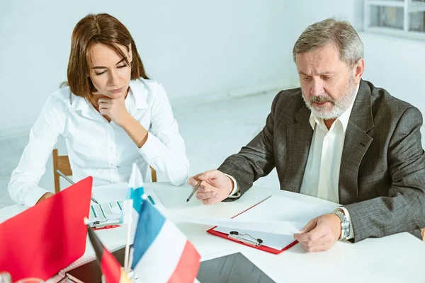 stock image Business people working together