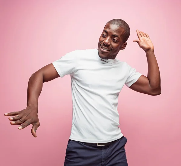 Portrait d'un homme afro américain très heureux — Photo