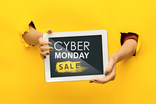 Cyber monday sale concept — Stock Photo, Image