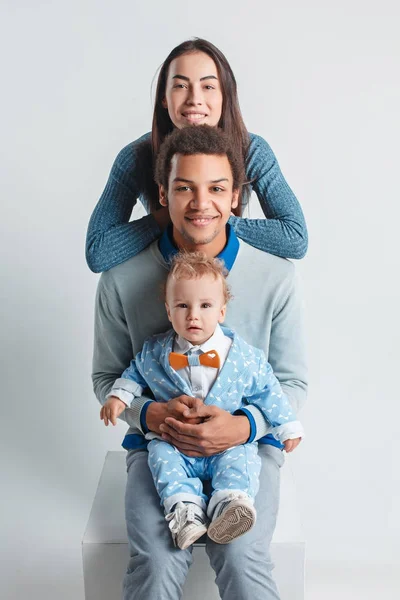 Jedna šťastná rodina — Stock fotografie