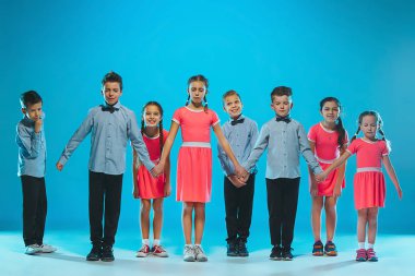 Çocuklar dans okulu, bale, hiphop, sokak, funky ve modern dansçılar