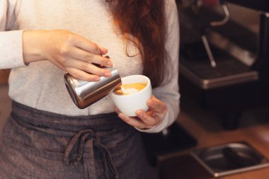 Barista, Cafe, kahve, hazırlık ve hizmet anlayışı