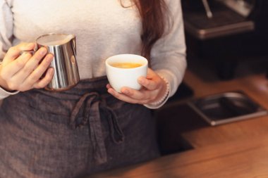 Barista, Cafe, kahve, hazırlık ve hizmet anlayışı