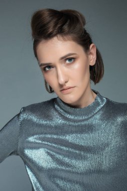 Moda kadın portre. Güzel model.