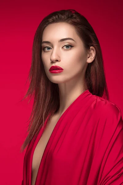 Retrato de mujer de moda. Hermosa modelo . — Foto de Stock