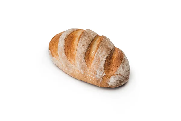 Bread on a white background — Stock Photo, Image