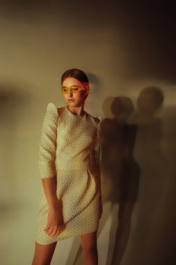 Moda kadın portre. Güzel model.