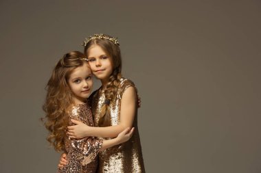 Moda portre Studio genç güzel teen kızların