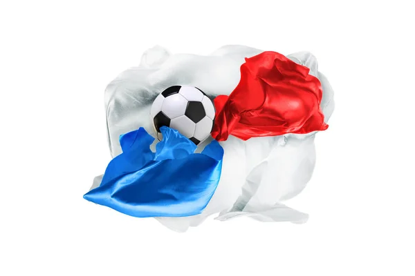 De nationale vlag van Panama. FIFA World Cup. Rusland-2018 — Stockfoto