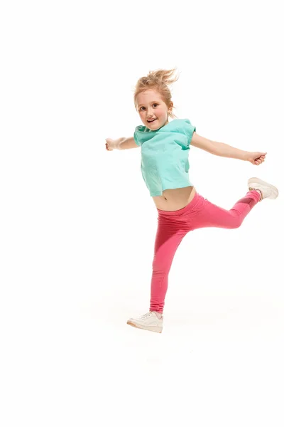 The kids dance school, ballet, hiphop, street, funky and modern dancers — Stock Photo, Image